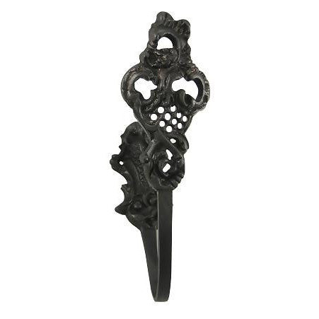 Copper Mountain Hardware Solid Brass Curtain Tie Back Baroque Style (Oil Rubbed Bronze Finish)