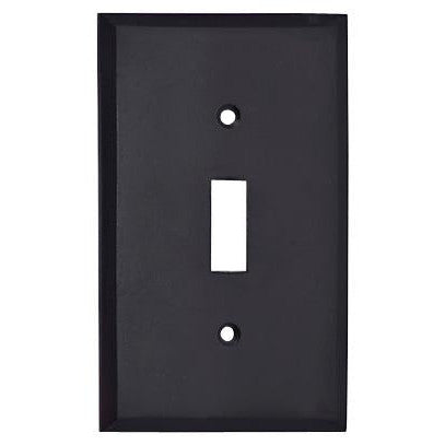 DELTANA 4 1/2 Inch Solid Brass Traditional Switch Plate (Oil Rubbed Bronze)