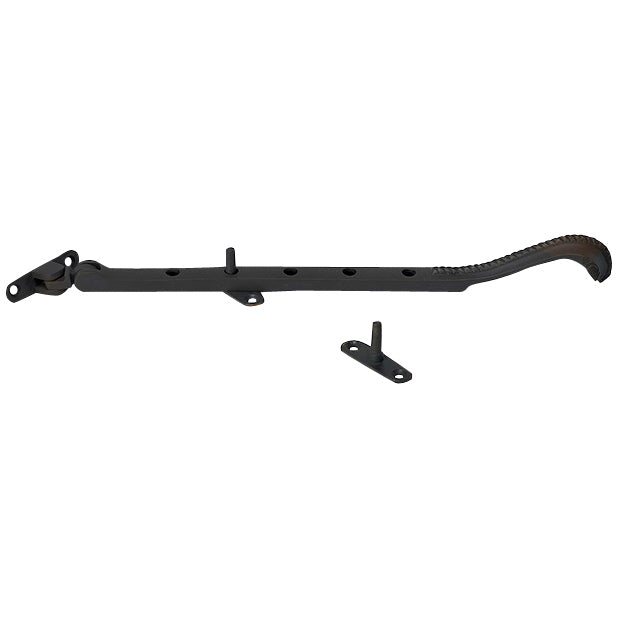 10 Inch Georgian Rope Casement Window Stay (Several Finishes Available) COPPER MOUNTAIN HARDWARE