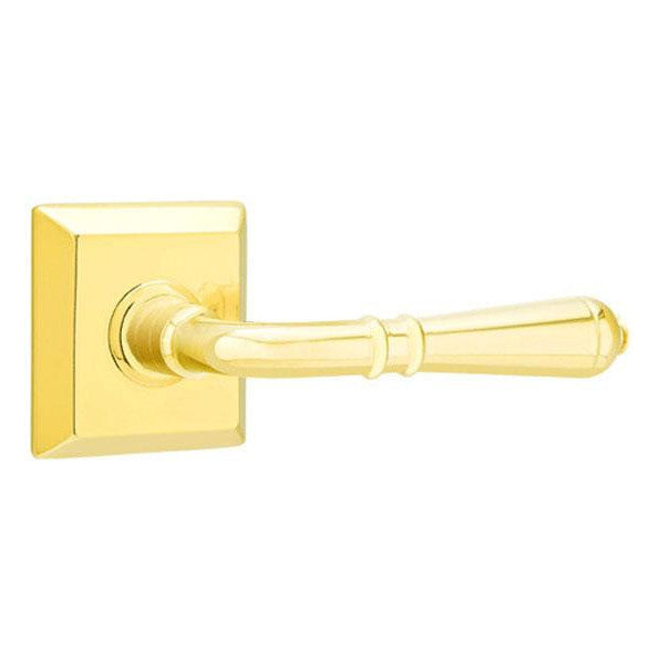 EMTEK Emtek Solid Brass Turino Lever With Quincy Rosette