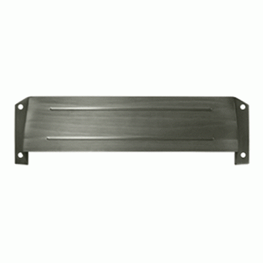 DELTANA Mail Slot & Sleeve Letter Box Hood (Antique Nickel Finish)