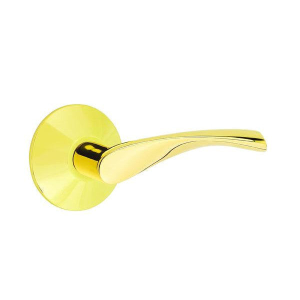 EMTEK Emtek Solid Brass Triton Lever With Modern Rosette (Several Finishes)