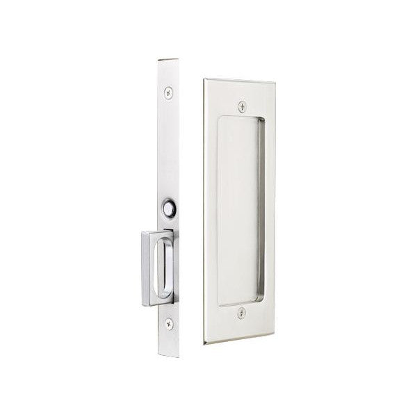 EMTEK Emtek Brass Pocket Door Mortise Modern Rectangular in Several Finishes