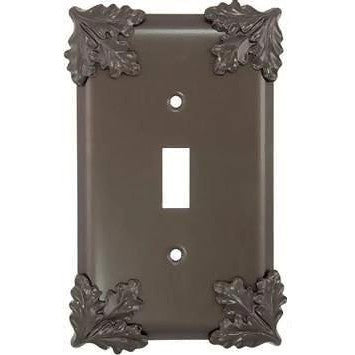 ANNE AT HOME Oak Leaf Wall Plate (Oil Rubbed Bronze)