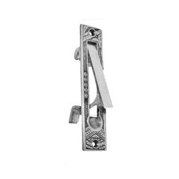 Oriental Pattern Pocket Passage Style Door Set (Polished Chrome Finish) COPPER MOUNTAIN HARDWARE