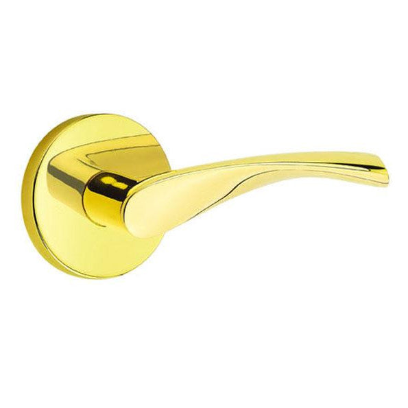 EMTEK Emtek Solid Brass Triton Lever With Disk Rosette (Several Finishes)