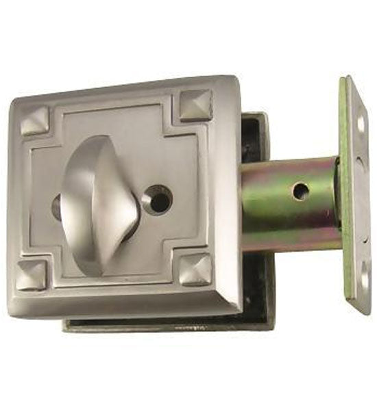 Arts and Crafts Style Single Cylinder Deadbolt