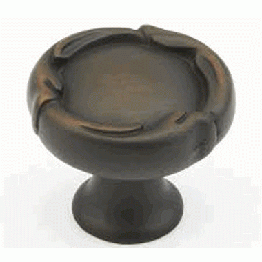 SCHAUB 1 5/16 Inch French Farm Knob (Ancient Bronze Finish)