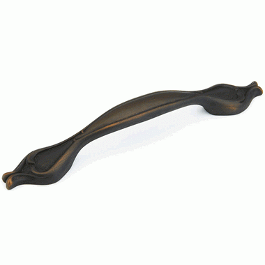 SCHAUB 6 1/2 Inch (3 3/4 Inch c-c) French Farm Pull (Ancient Bronze Finish)