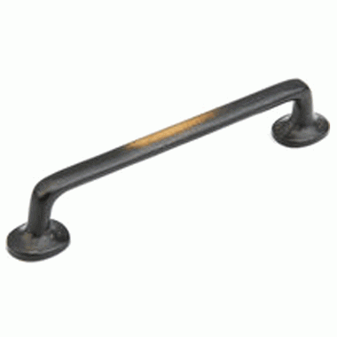 SCHAUB 7 1/4 Inch (6 Inch c-c) Mountain Pull (Ancient Bronze Finish)