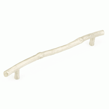 SCHAUB 15 5/8 Inch (12 Inch c-c) Mountain Branch Pull (Antique Silver Finish)