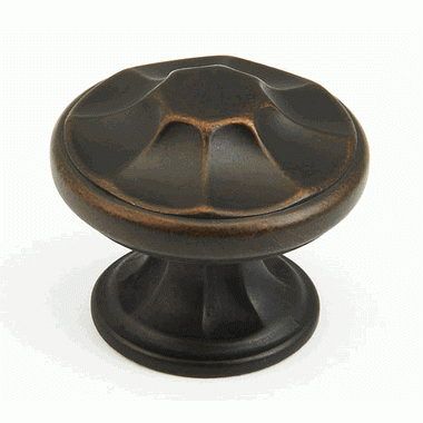 SCHAUB 1 3/8 Inch Empire Knob (Ancient Bronze Finish)