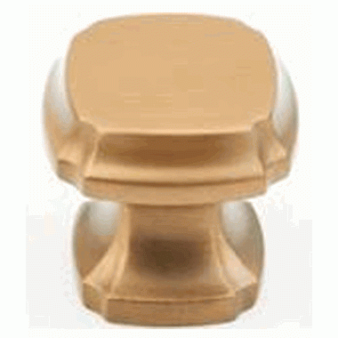 SCHAUB 1 3/8 Inch Empire Square Knob (Brushed Bronze Finish)