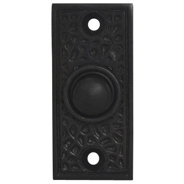 COPPER MOUNTAIN HARDWARE Solid Brass Craftsman Door Bell (Oil Rubbed Bronze Finish)