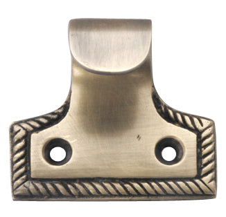 Solid Brass Georgian Roped Sash Lift (Several Finishes Available) COPPER MOUNTAIN HARDWARE