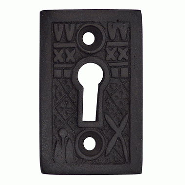 Copper Mountain Hardware Solid Brass Tiny Key Hole Cover (Oil Rubbed Bronze Finish)