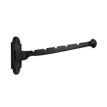 DELTANA Solid Brass Valet or Key Hook (Oil Rubbed Bronze Finish)