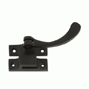 DELTANA 4 1/2 Inch Solid Brass Window Lock Casement Fastener (Oil Rubbed Bronze Finish)