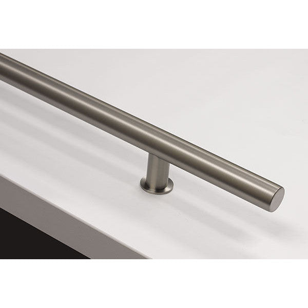 EMTEK Long Round Stainless Steel Door Pull (Several Sizes & Finishes)