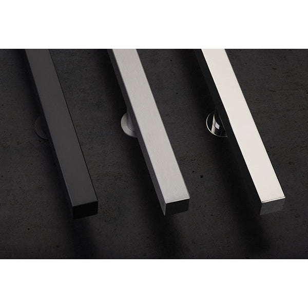 EMTEK Long Square Stainless Steel Door Pull (Several Sizes & Finishes)