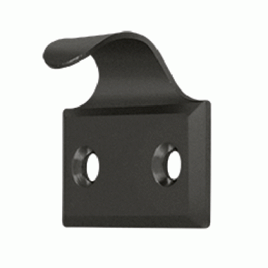 DELTANA 1 5/8 Inch Steel Window Sash Lift (Oil Rubbed Bronze Finish)