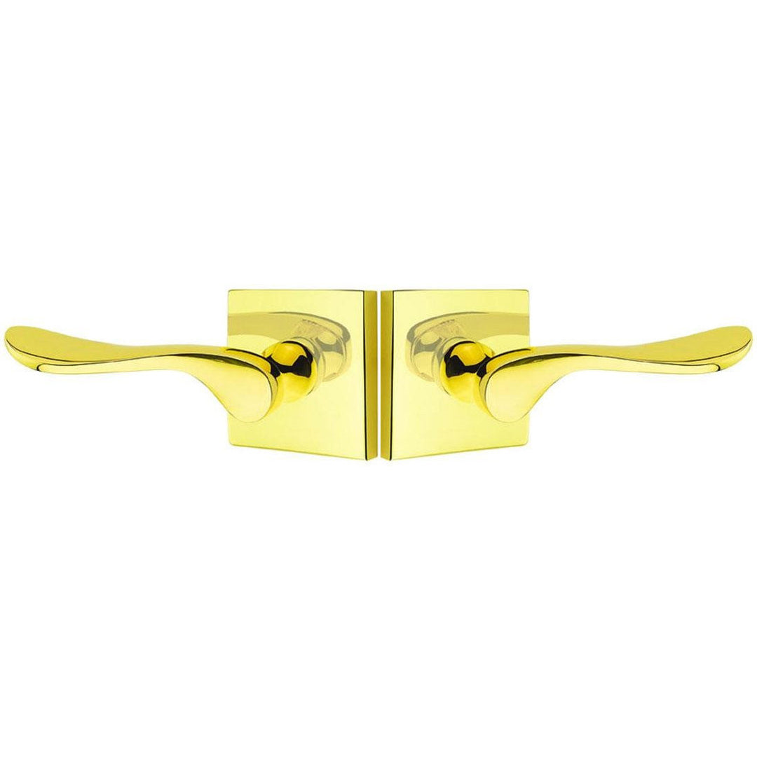 EMTEK Emtek Solid Brass Luzern Lever With Square Rosette (Several Finishes)