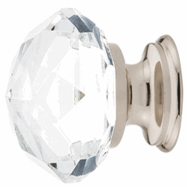 EMTEK 1 Inch Diamond Cabinet Knob (Polished Chrome Finish)