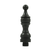 DELTANA 3 Inch Solid Brass Hinge Royal Finial (Bronze Dark Finish)