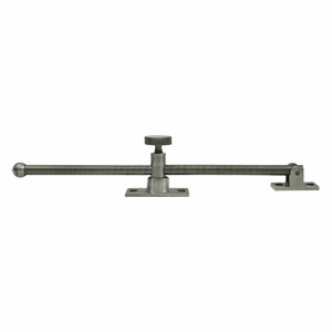 DELTANA 10 Inch Solid Brass Standard Casement Stay Adjuster (Antique Nickel Finish)