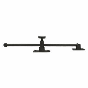 DELTANA 10 Inch Solid Brass Standard Casement Stay Adjuster (Oil Rubbed Bronze Finish)