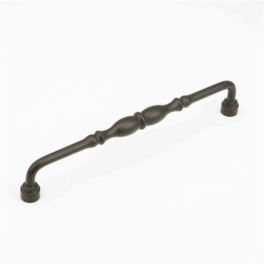 SCHAUB 12 7/8 Inch (12 Inch c-c) Colonial Pull (Oil Rubbed Bronze Finish)