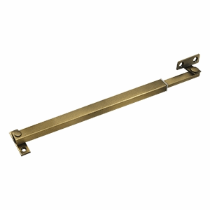 DELTANA 12 Inch Solid Brass Friction Casement Fastener (Antique Brass Finish)