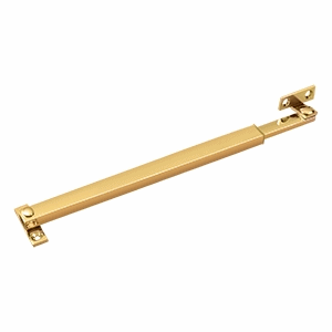 DELTANA 12 Inch Solid Brass Friction Casement Fastener (PVD Finish)