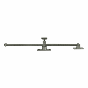 DELTANA 12 Inch Solid Brass Standard Casement Stay Adjuster (Antique Nickel)