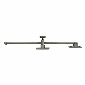 DELTANA 12 Inch Solid Brass Heavy Duty Casement Stay Adjuster (Antique Nickel Finish)