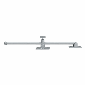 DELTANA 12 Inch Solid Brass Heavy Duty Casement Stay Adjuster (Brushed Chrome Finish)