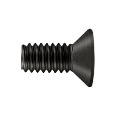 DELTANA #12 x 1/2 Inch Solid Brass Machine Screw (Oil Rubbed Bronze Finish)