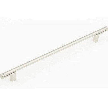 SCHAUB 13 3/4 Inch (11 3/8 Inch c-c) Regatta Pull (Brushed Nickel Finish)