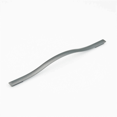 SCHAUB 13 3/8 Inch (11 3/8 Inch c-c) Skyevale Cabinet Pull (Milano Silver Finish)