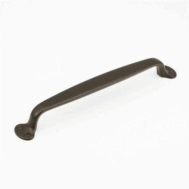 SCHAUB 14 1/4 Inch (12 Inch c-c) Country Style Pull (Oil Rubbed Bronze Finish)