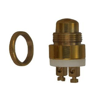 COPPER MOUNTAIN HARDWARE Door Bell Button (Antique Brass Finish)