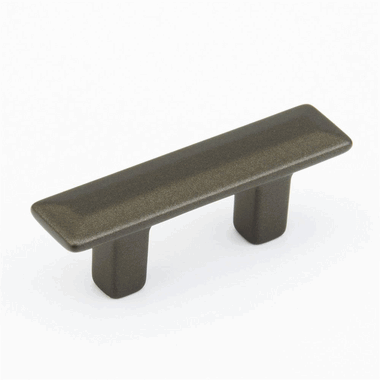 SCHAUB 2 1/2 Inch (1 1/4 Inch c-c) Skyevale Cabinet Pull (Milano Bronze Finish)