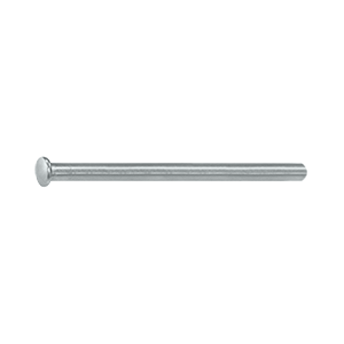 DELTANA 3 1/2 Inch x 3 1/2 Inch Residential Steel Hinge Pin (Brushed Chrome Finish)