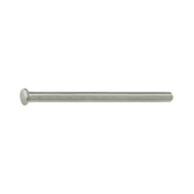 DELTANA 3 1/2 Inch x 3 1/2 Inch Residential Steel Hinge Pin (Brushed Nickel Finish)