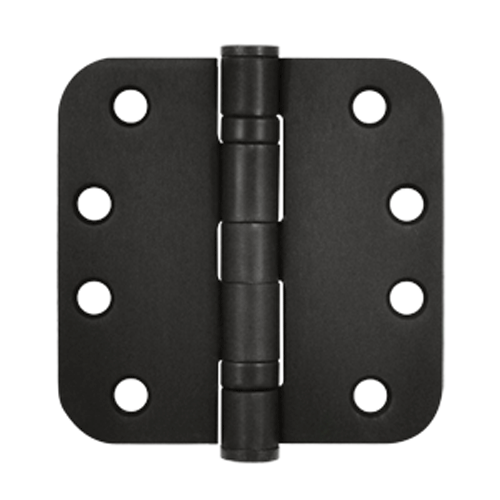 DELTANA 4 Inch x 4 Inch Heavy Duty Steel Hinge (Oil Rubbed Bronze Finish)