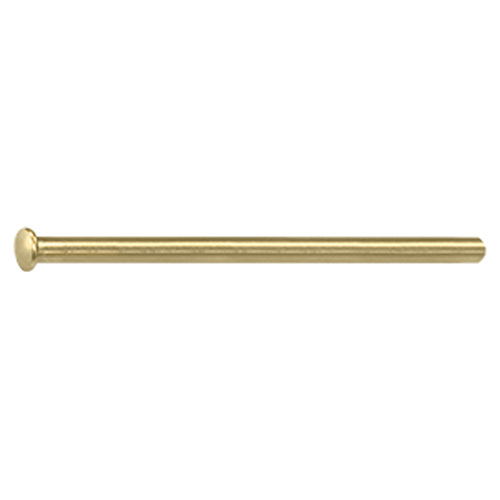 DELTANA 4 Inch x 4 Inch Residential Steel Hinge Pin (Brushed Brass Finish)