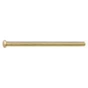 DELTANA 4 Inch x 4 Inch Residential Steel Hinge Pin (Brushed Brass Finish)