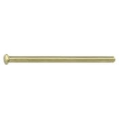 DELTANA 4 Inch x 4 Inch Residential Steel Hinge Pin (Polished Brass Finish)