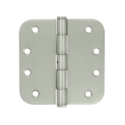 DELTANA 4 Inch x 4 Inch Stainless Steel Hinge (Brushed Finish)