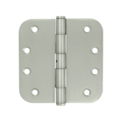 DELTANA 4 Inch x 4 Inch Stainless Steel Hinge (Brushed Finish)